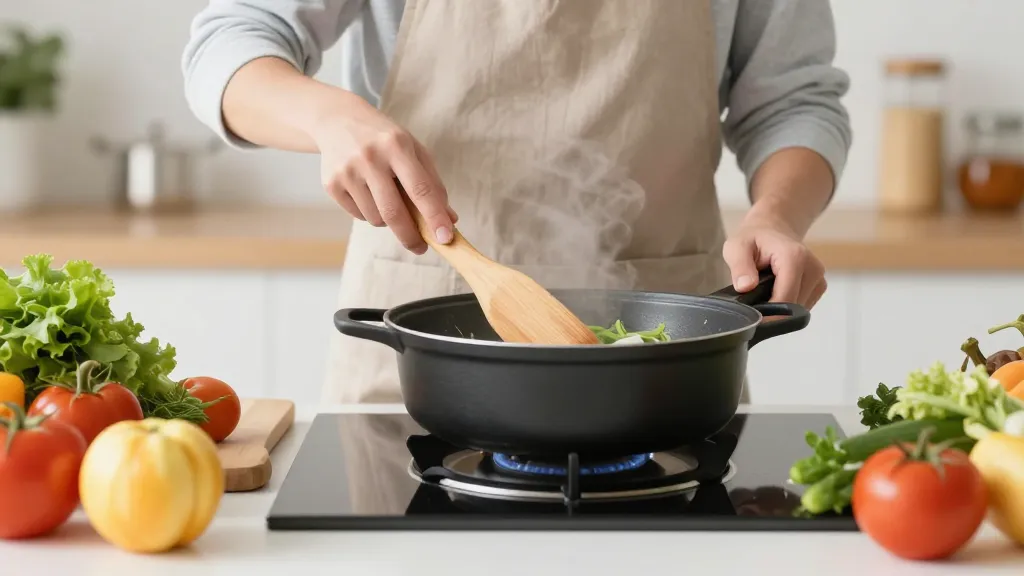 Minimal graphic suggesting a pause with pastel blocks and pause bars